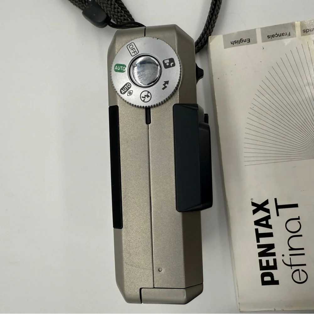 Pentax Efina T Compact 35mm Point & Shoot Film Camera